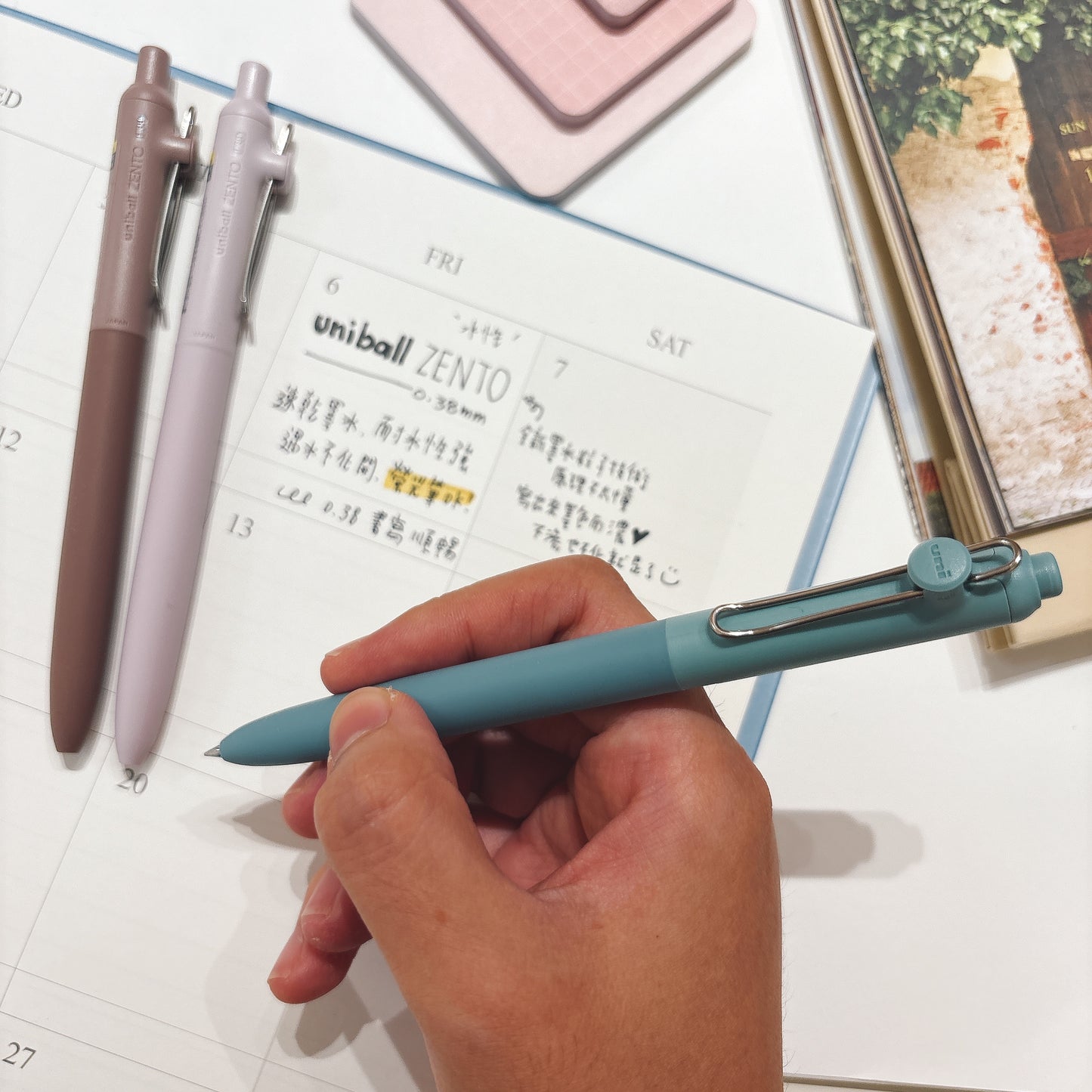 Mitsubishi UNI Ball Zento 0.38mm 水性墨水筆(黑色墨)