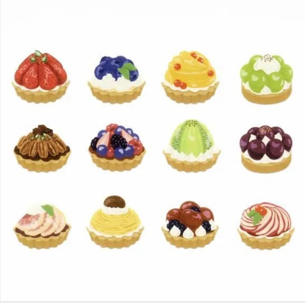 日本bande 粒粒和紙貼紙 - 甜點放題