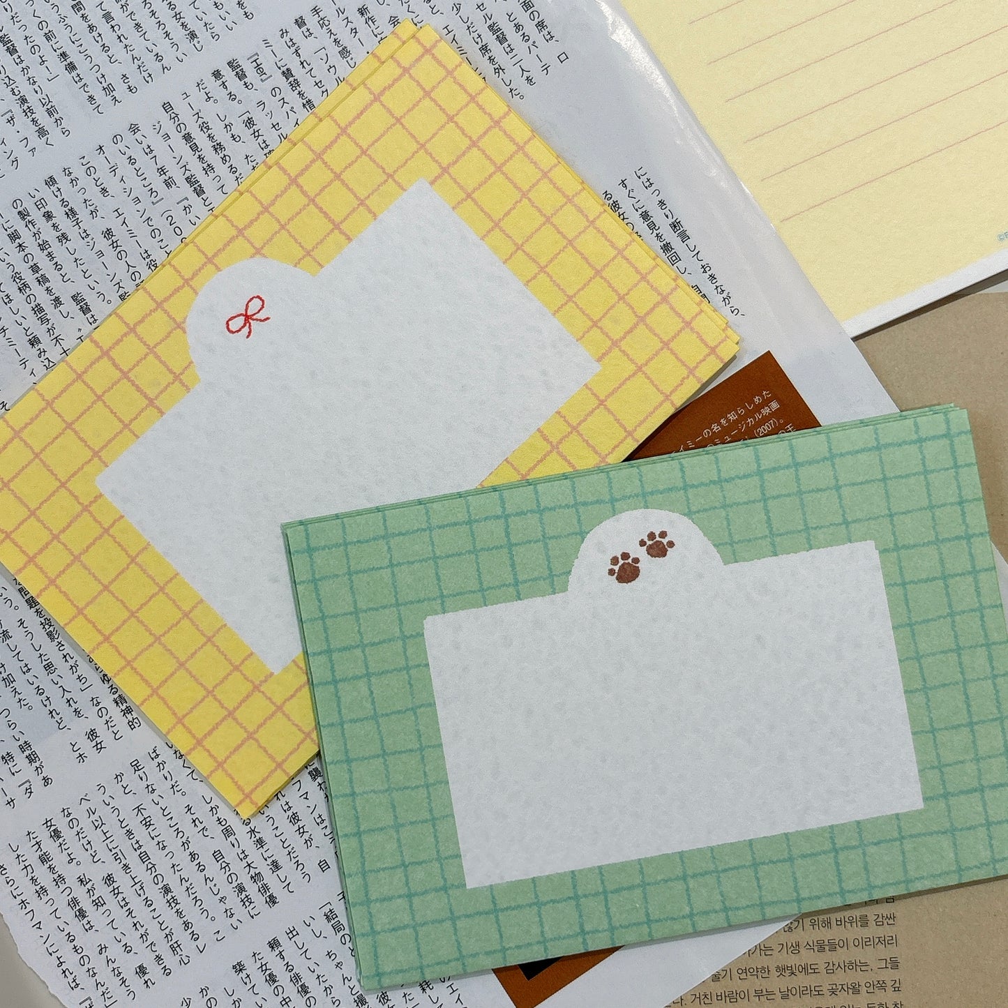 日本古川紙工mofu mofu信紙套裝 - 小狗🐶