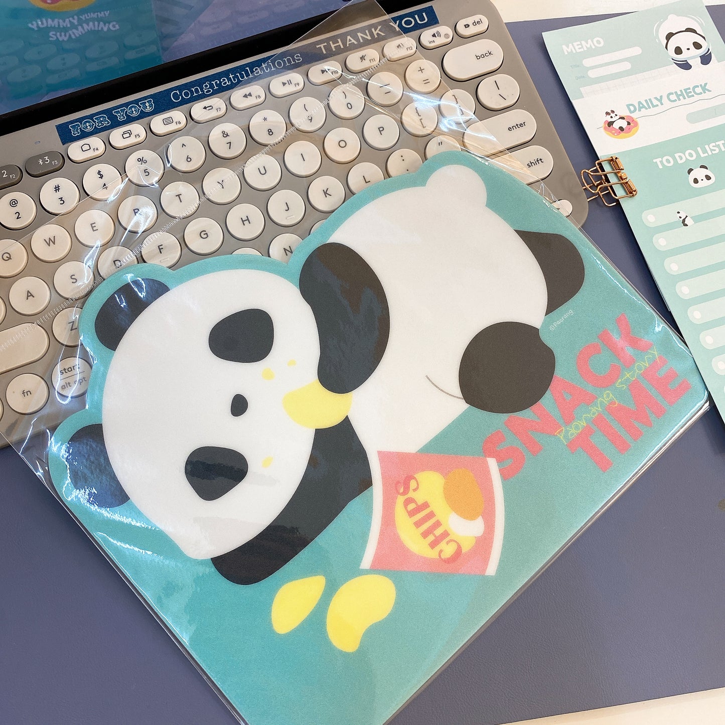 韓國 Panda Garden 熊貓滑鼠墊 - 4 款選擇