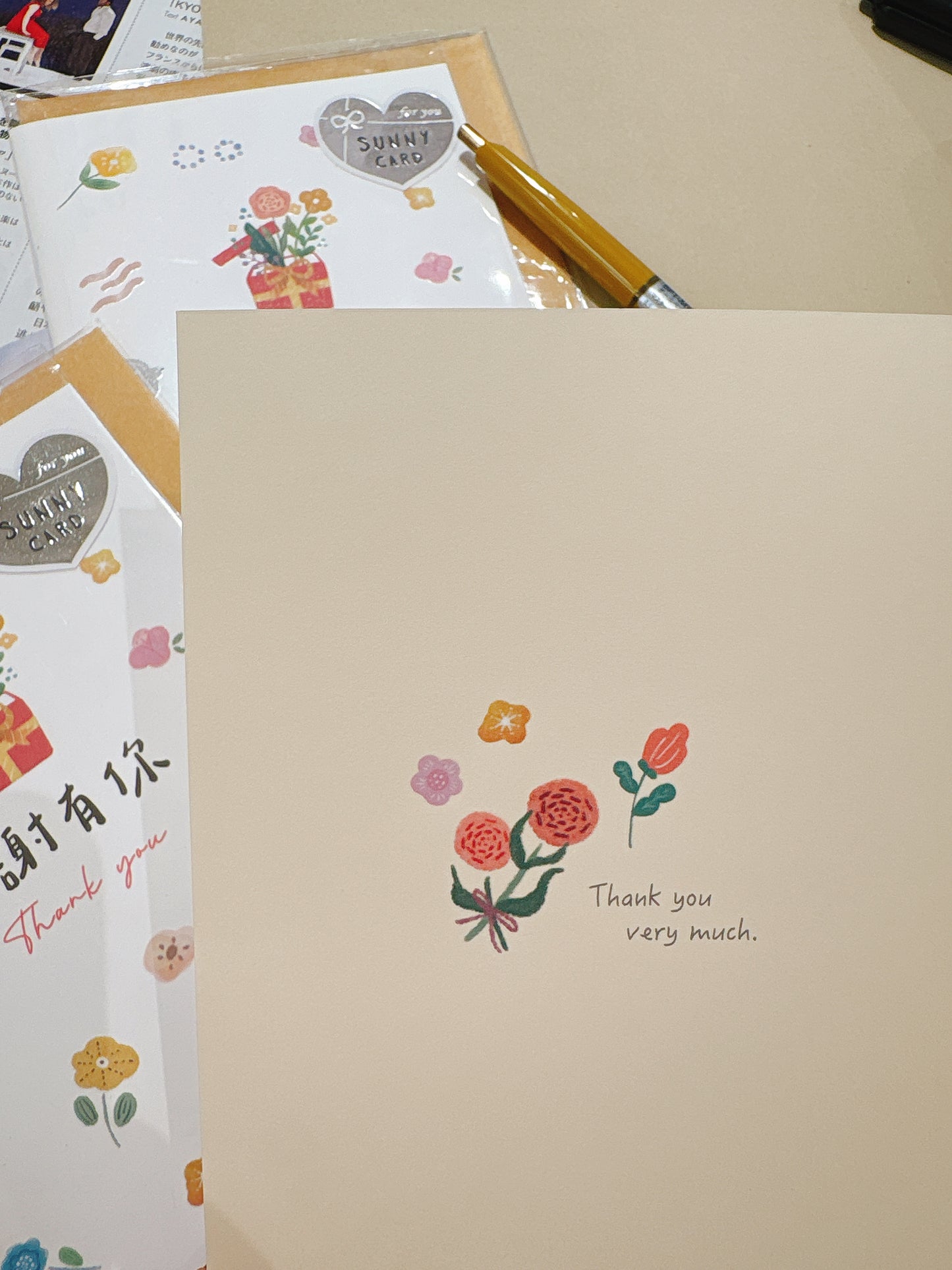 台灣Sunny心意咭 - 感謝有你