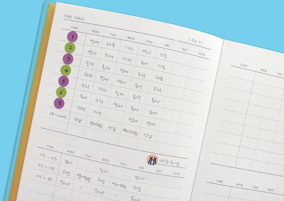 打破傳統月曆設計‼️生活必備‼️韓國Standing Month to Week 2026 桌上月曆