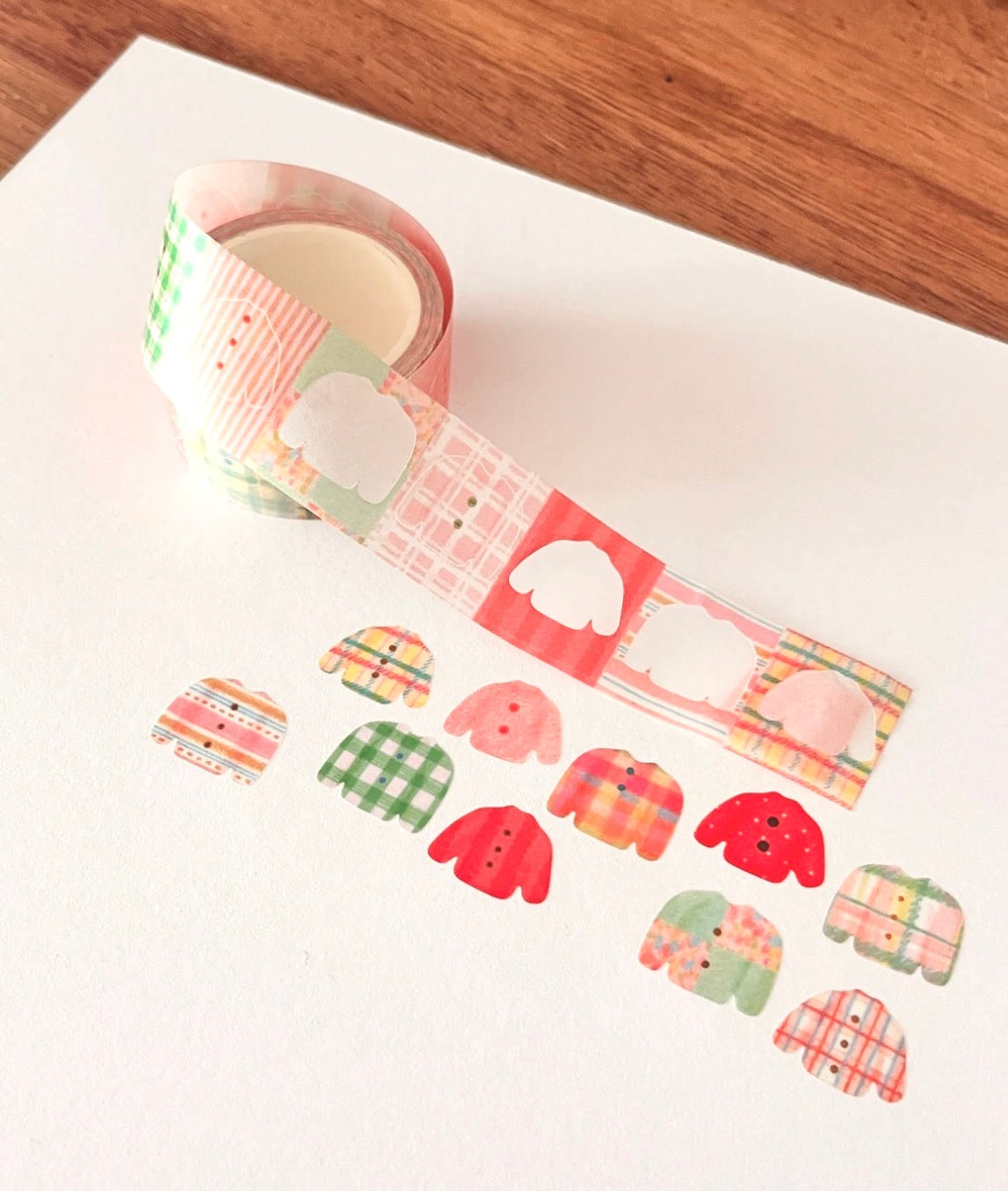 韓國Osoli Studio : Grandma 的彩色毛衣貼紙 (預購貨品,下單後14天出貨)