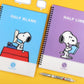 My Snoopy World 橫線筆記簿 - 2 款選擇 (預購貨品）