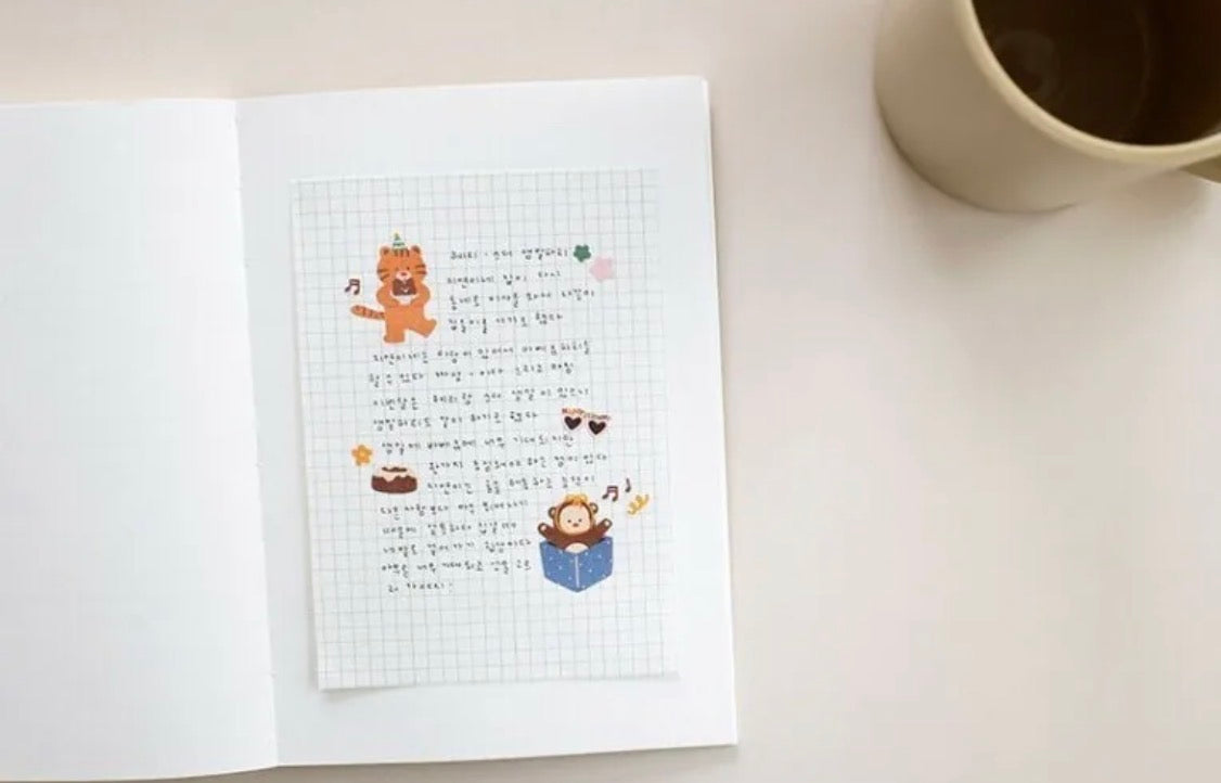 韓國Suatellier 手帳貼紙 - 派對時間