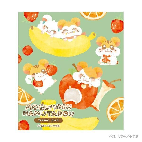 日本哈姆太郎4 圖案100 頁便條簿 - 共2 款
