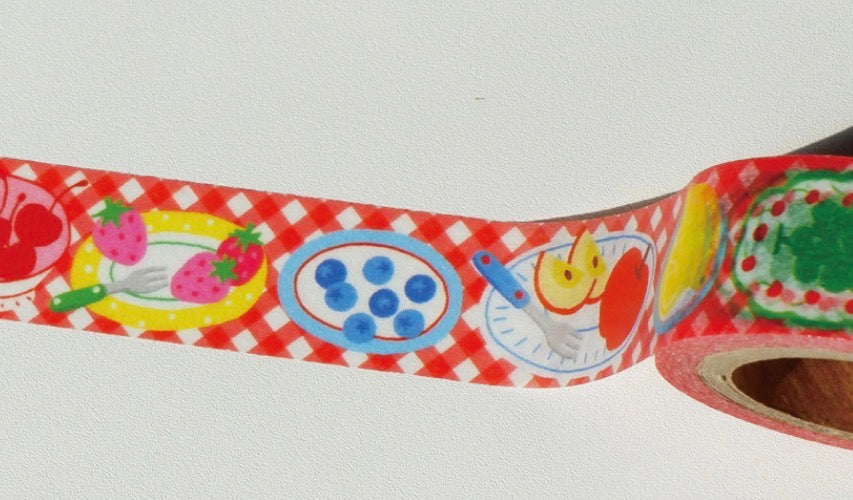 韓國Fruit Delights 系列和紙紙膠帶 - 水果野餐