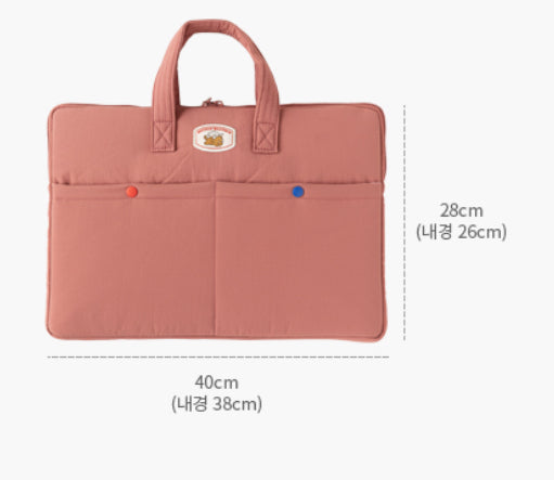 Brunch Brother Little Puddle solid color waterproof 15 inch computer bag (pre-order goods)