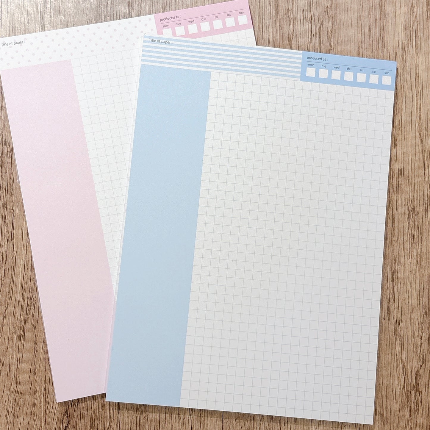 韓國 Mote Project 筆記 Writing Pad * 兩色可選