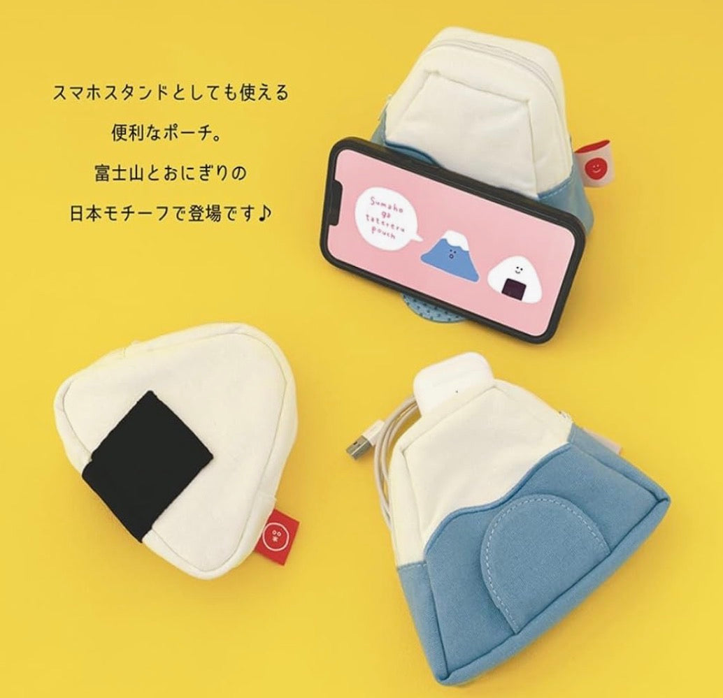 日本デコレ富士山可立式手機收納包<預購貨品,下單後兩星期到貨 >