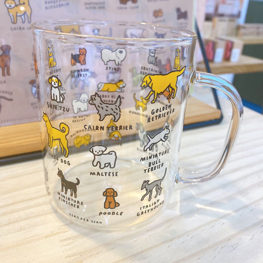 小狗家族玻璃杯 (現接受預購: 到貨日為6 月初）