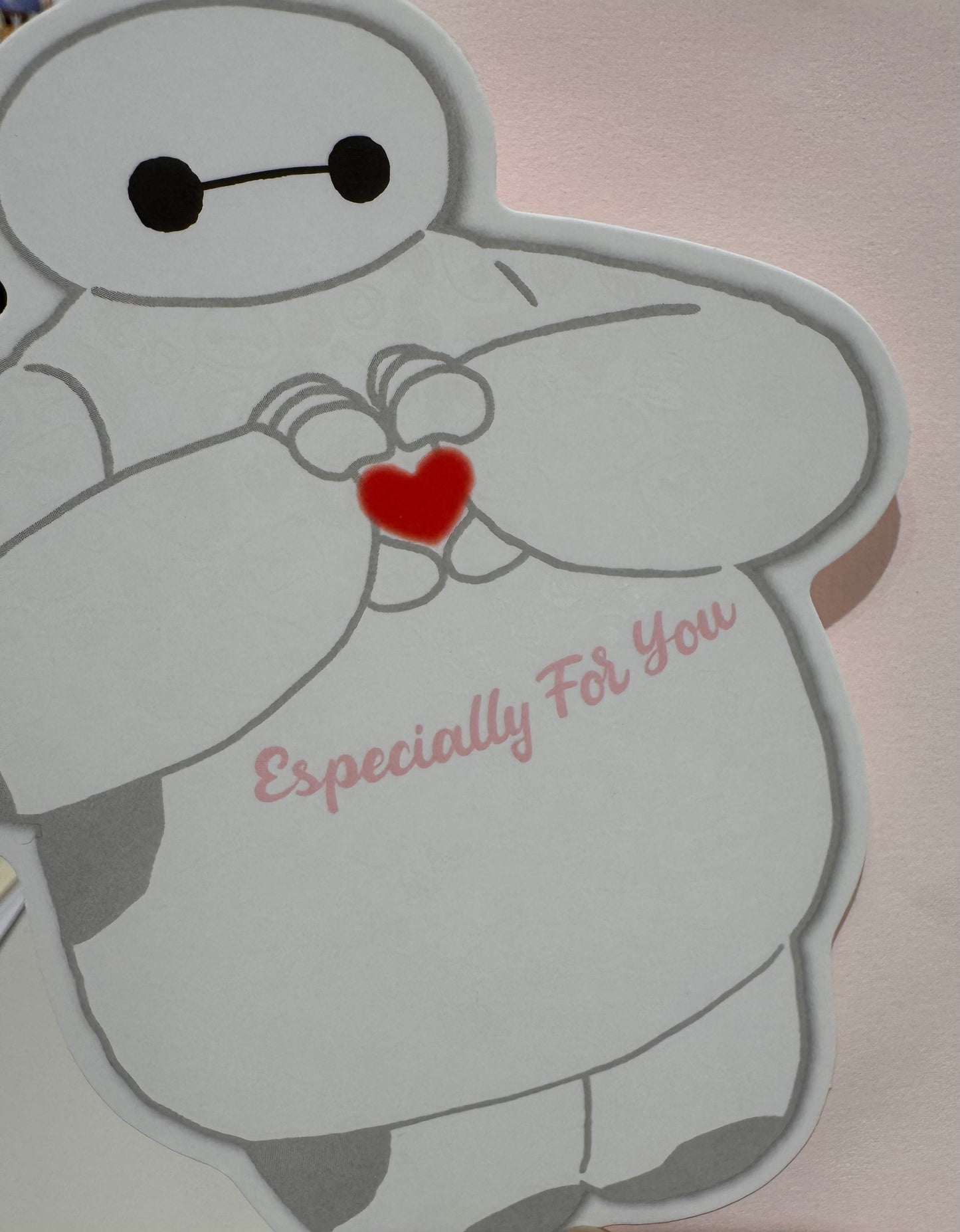 Disney 卡通角色心意卡 - Bay Max Especially For You