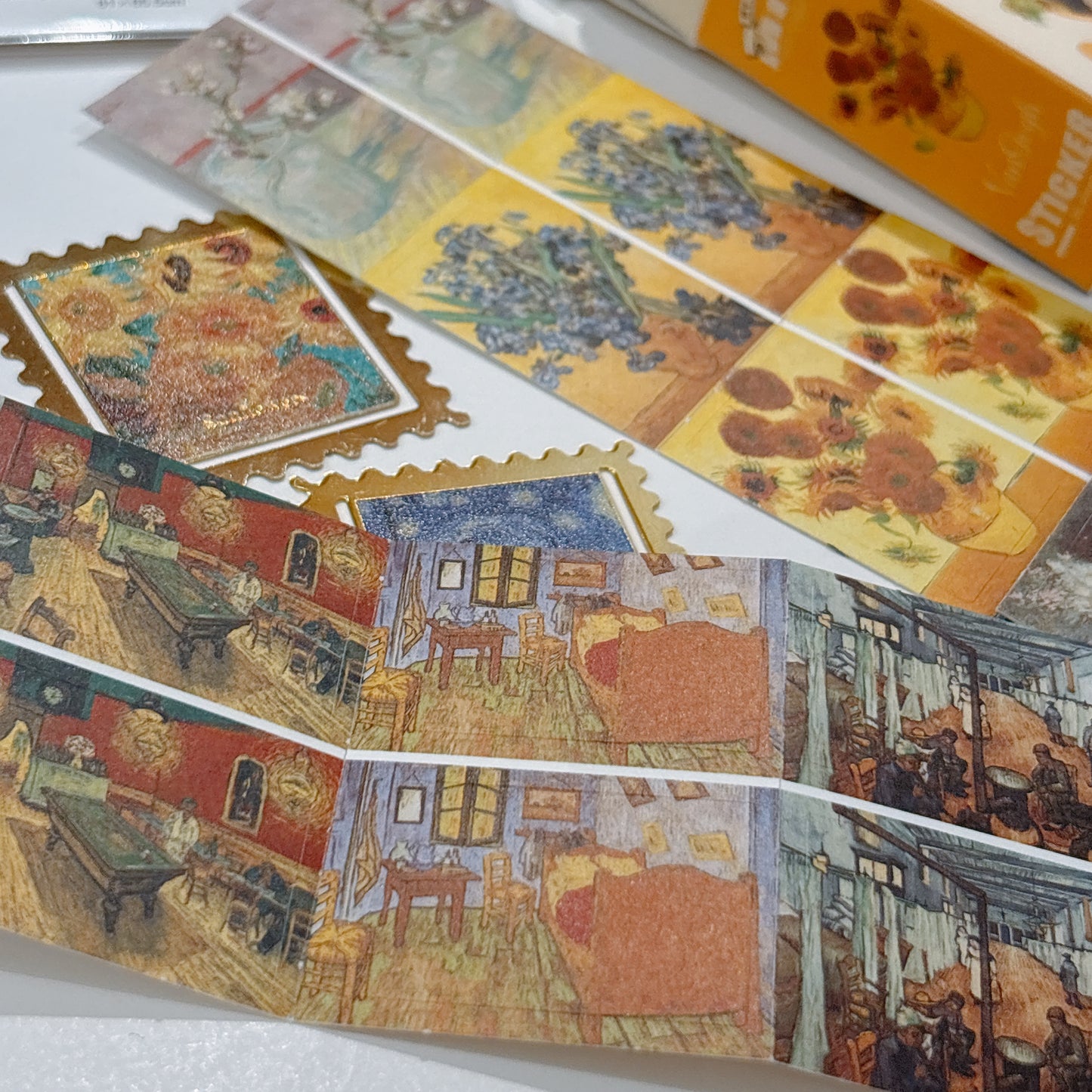 Van Gogh Collection 紙盒裝96 張貼紙- 梵高的畫作系列