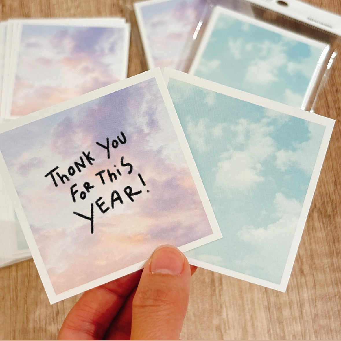 日本 Kyowa 空の色 迷你萬用卡片套裝 (30入)