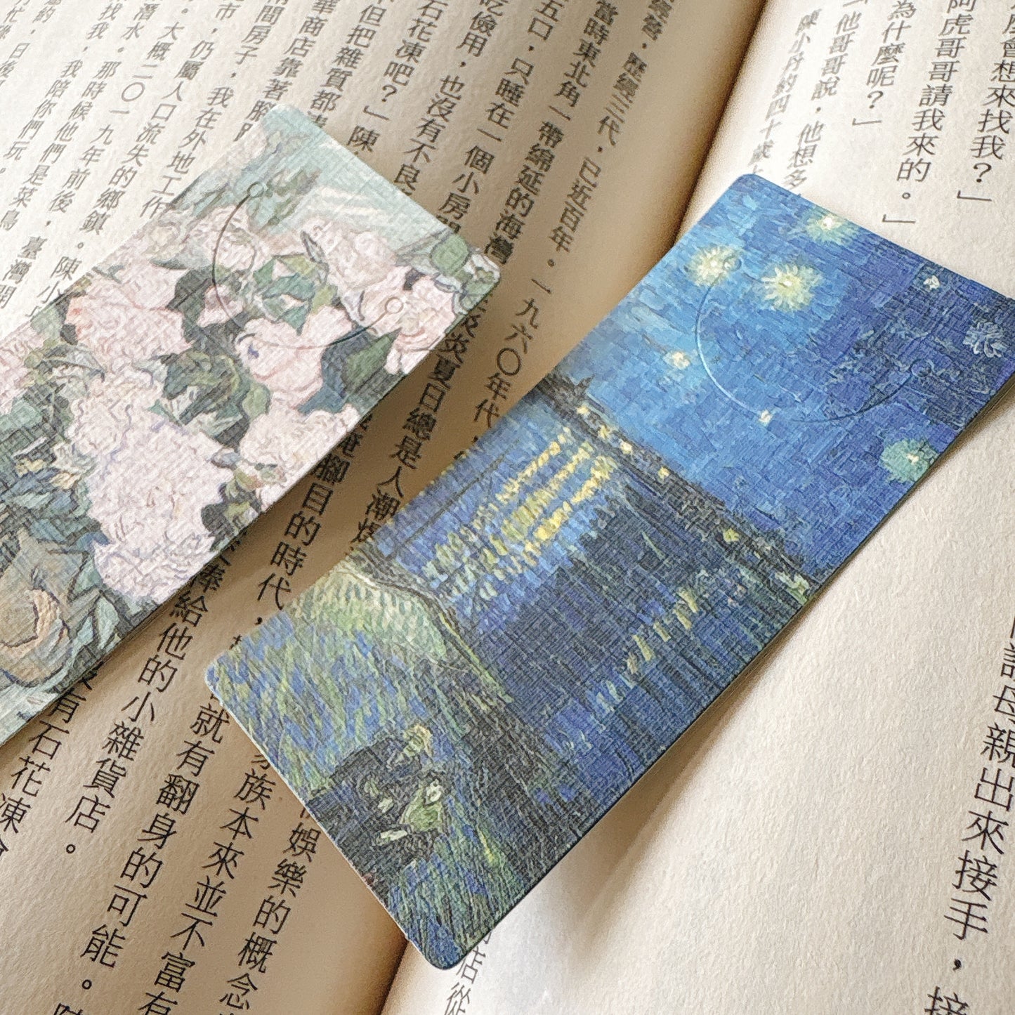 藝術館畫作系列 - 莫奈與梵高 迷你書簽套裝