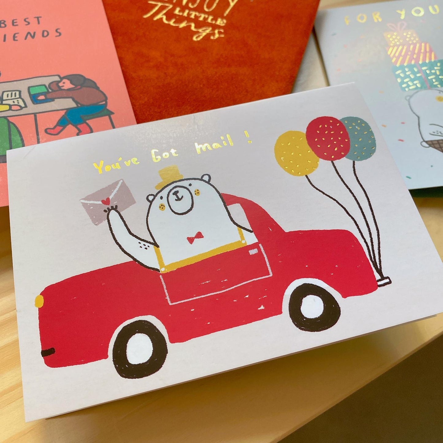 台灣熊熊心意咭 - You’ve Got Mail (生日用途)