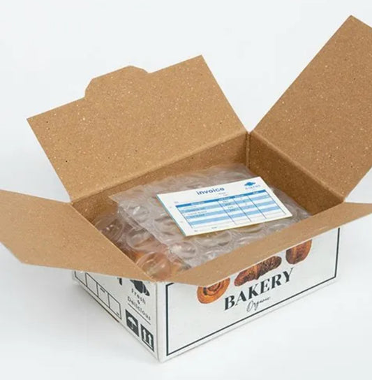 日本 Greeting Life 包裹盒仔貼紙 — 香噴噴的麵包🥯