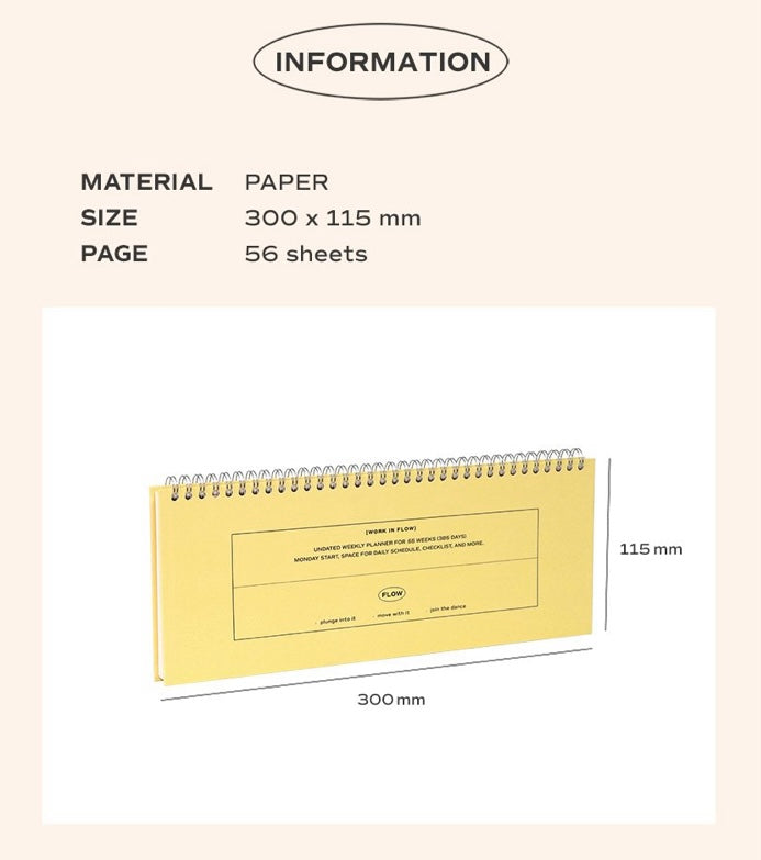 Keyboard Weekly Log x Memo