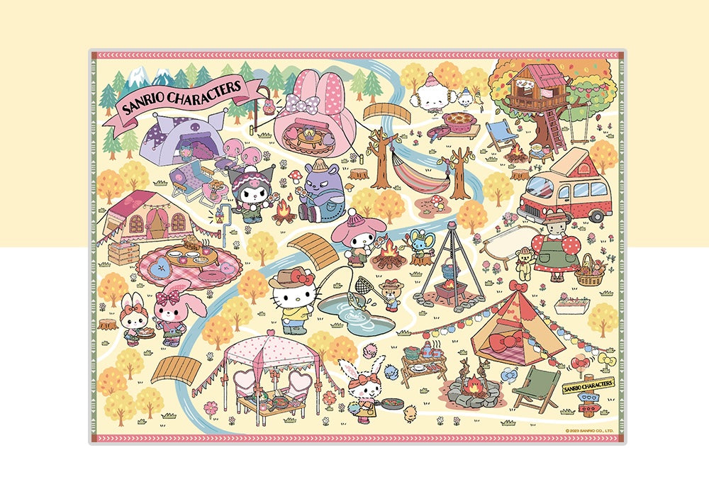 韓國直送 Sanrio 拼圖系列 - Sanrio 的秋季大旅行 (500 塊)