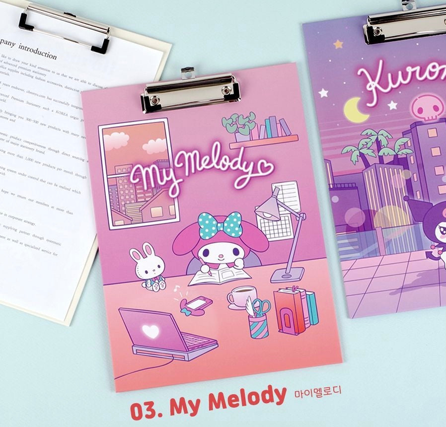 Sanrio Characters A4 Clipboard