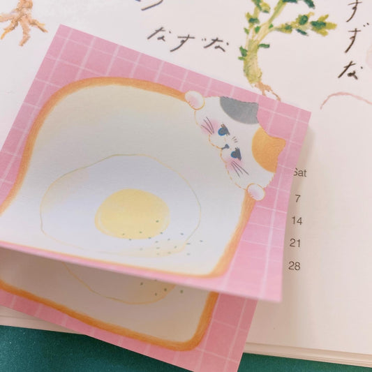日本Yoko - 方包早餐貓貓Memo