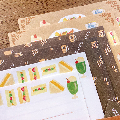 日本信紙套裝 - 昭和喫茶室