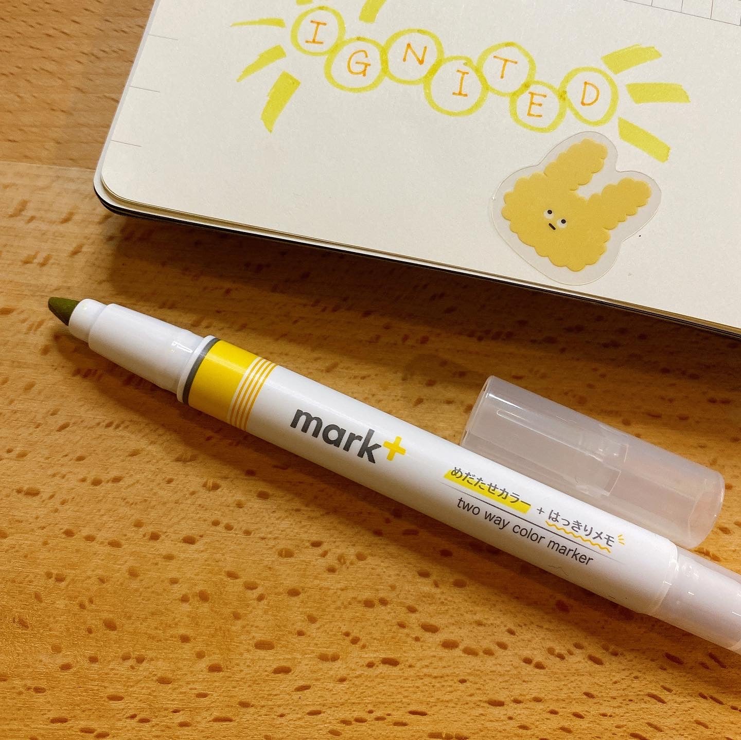 日本Kokuyo 兩用雙頭Mark+筆