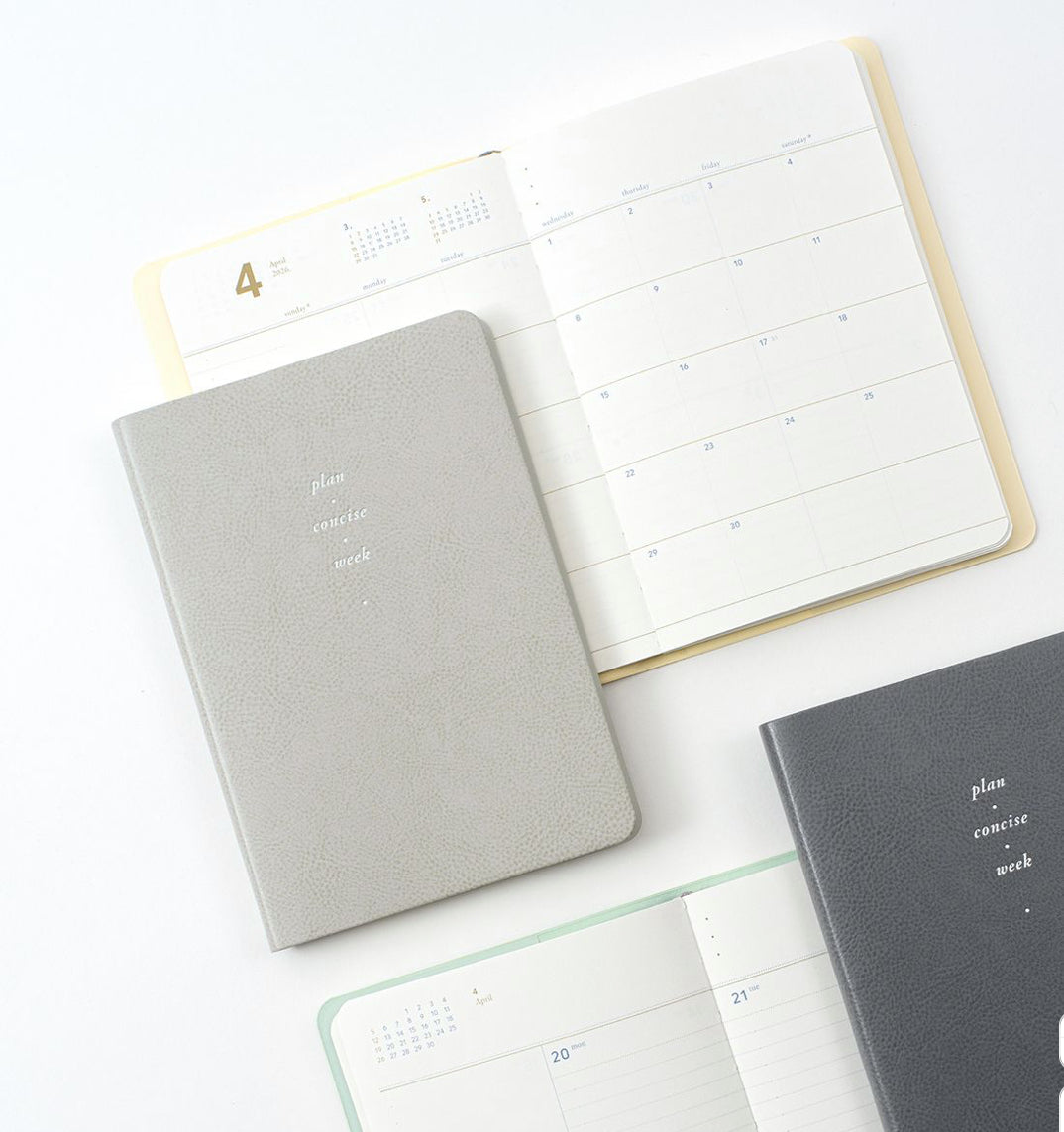 韓國 Full Design 2026 Pastel Souffle Schedule 系列 — B6 Size, 月+週計劃 [預購貨品，下單後14天出貨]