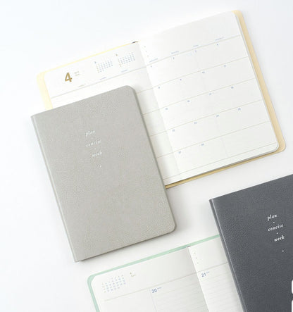 韓國 Full Design 2026 Pastel Souffle Schedule 系列 — B6 Size, 月+週計劃 [預購貨品，下單後14天出貨]