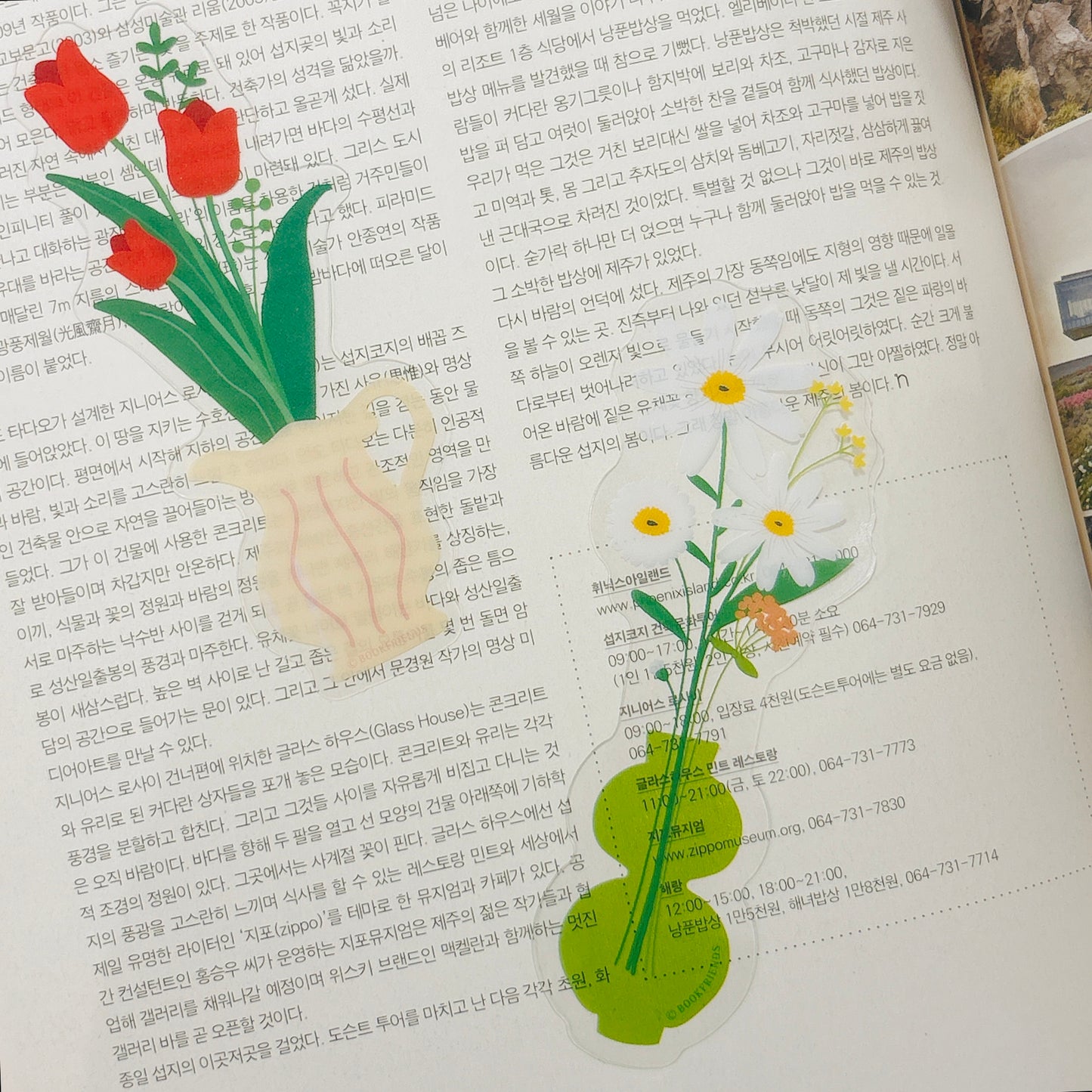 Summer Blossom 半透明Bookmark