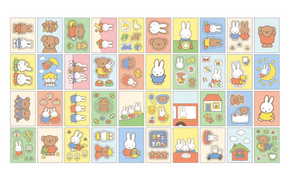 韓國Miffy 小小貼紙冊: 一本40頁貼紙 [預購貨品］