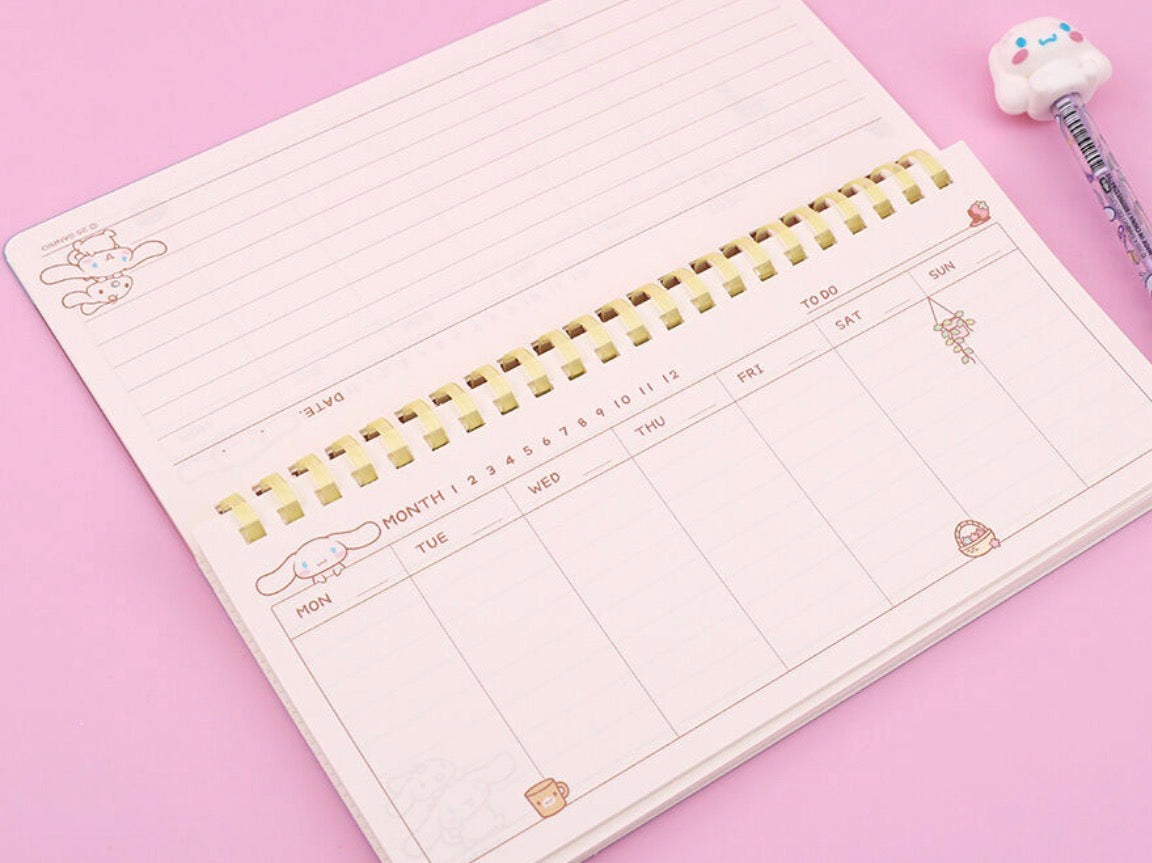 Sanrio Characters 週計劃 Weekly Pad [預購貨品］