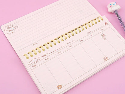 Sanrio Characters 週計劃 Weekly Pad [預購貨品］