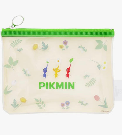 日本任天堂Pikmin 生活用品系列 : Pikmin ￼透明拉鏈袋（預購貨品）