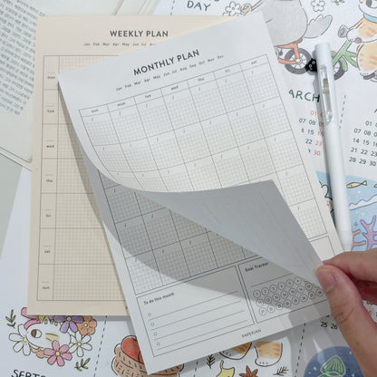 Lifepad Schedule Pad (A5 Size) * 兩款選擇