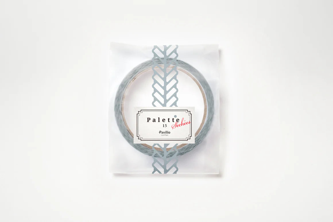 [7 月25 日截單］日本Lace Tape 系列厘士鏤空紙膠帶 - PALETTE SÉCHÉES