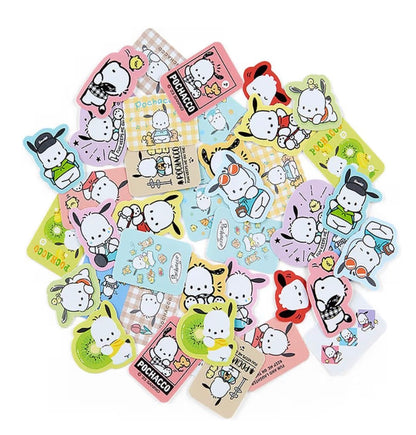 Sanrio Characters 透明卡套連30 枚獨立貼紙 - 5 角色選擇