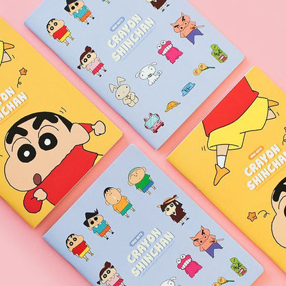 <新企劃> Crayon Shinchan 蠟筆小新系列 A5 筆記簿  - 方格 (預購商品）