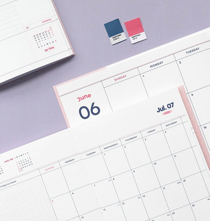 2026 韓國Record On A5 Size   🌈 Monthly + Weekly月週計劃 (預購商品)