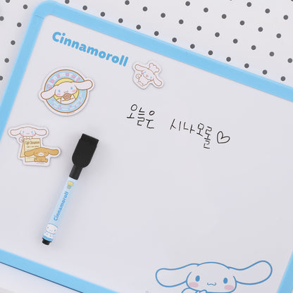 早鳥訂購7 折‼️ Sanrio Characters 大塊磁石留言擦擦板 (附有筆及兩顆頭像Magnet Pin 磁石 ）[預購貨品，下單後14天出貨]