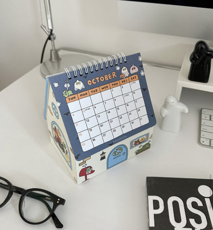 韓國Second Morning 檸檬屋仔月曆收納箱2 合1  (預購貨品，下單後14天出貨)