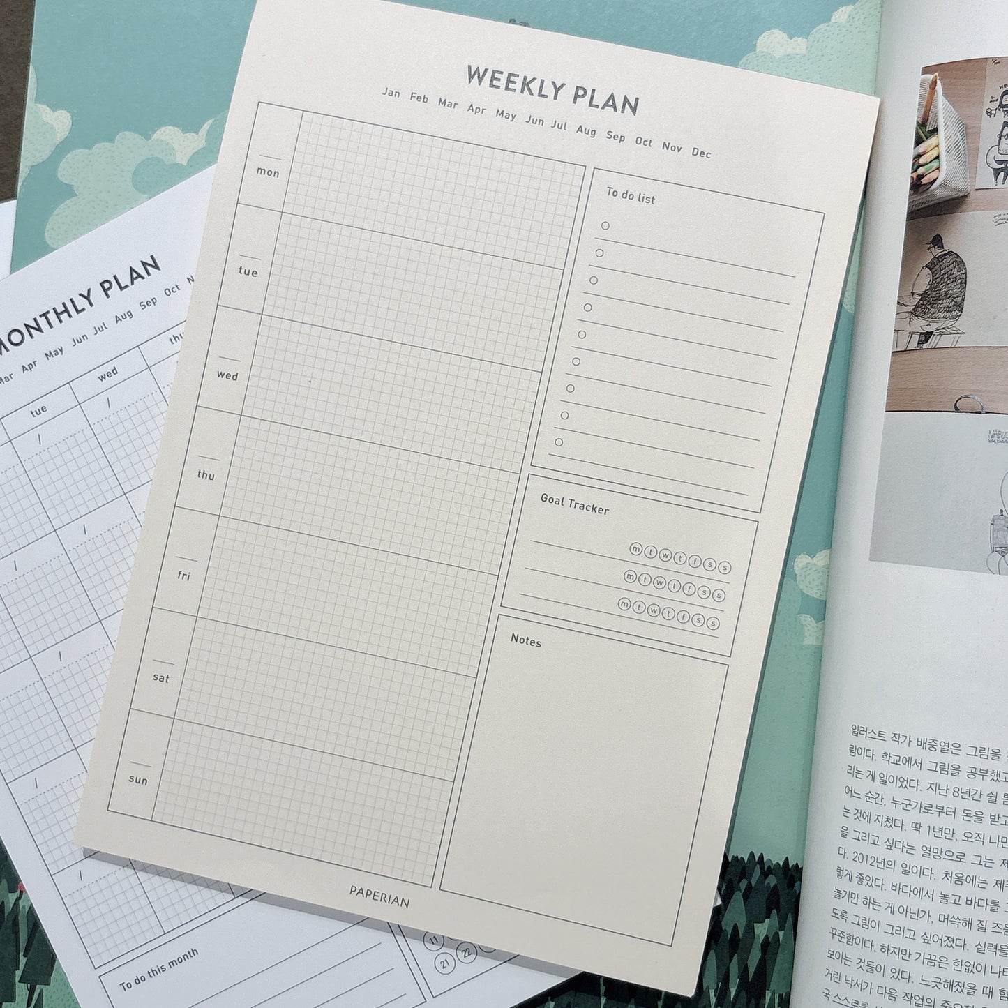 Lifepad Schedule Pad (A5 Size) * 兩款選擇