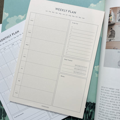 Lifepad Schedule Pad (A5 Size) * 兩款選擇