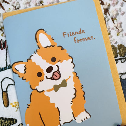 柴犬好朋友心意卡 - Friends Forever