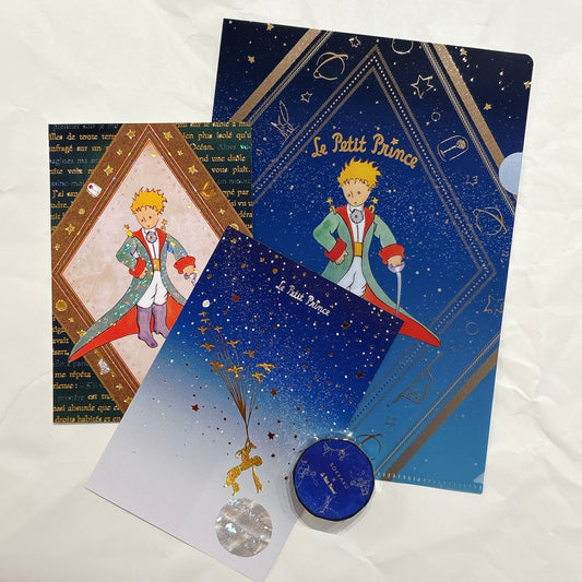 日本小王子 x ロカク熨金箔押文具套裝