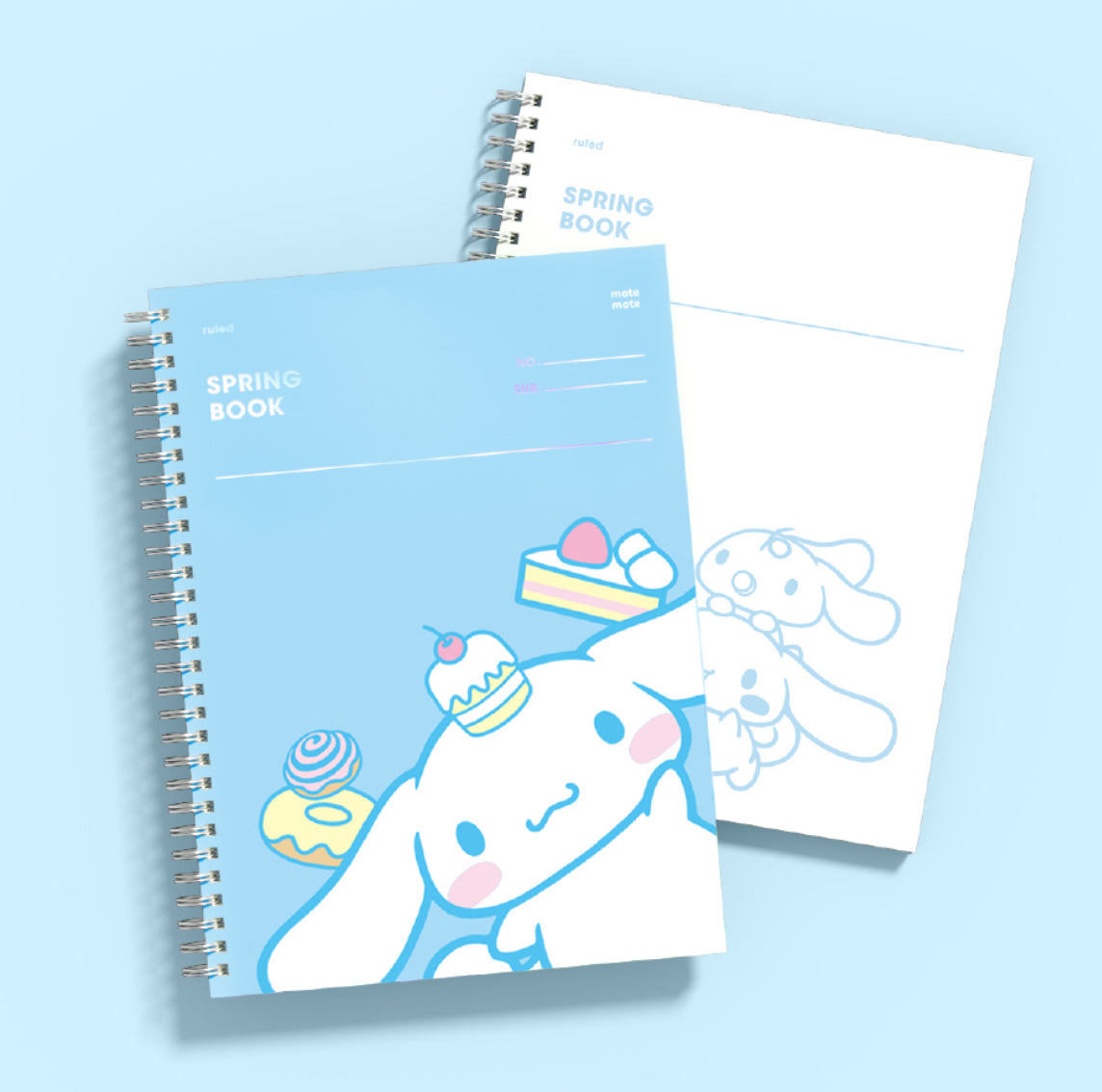 韓國모트 x Sanrio Characters B5 線圈筆記簿 * [預購貨品，下單後14天出貨]