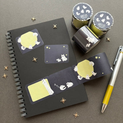 日本the Neko-noki 貓咪紙品: 鬼鬼貓咪可書寫便條貼