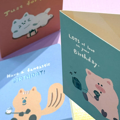 Message for you 小動物系列心意小卡