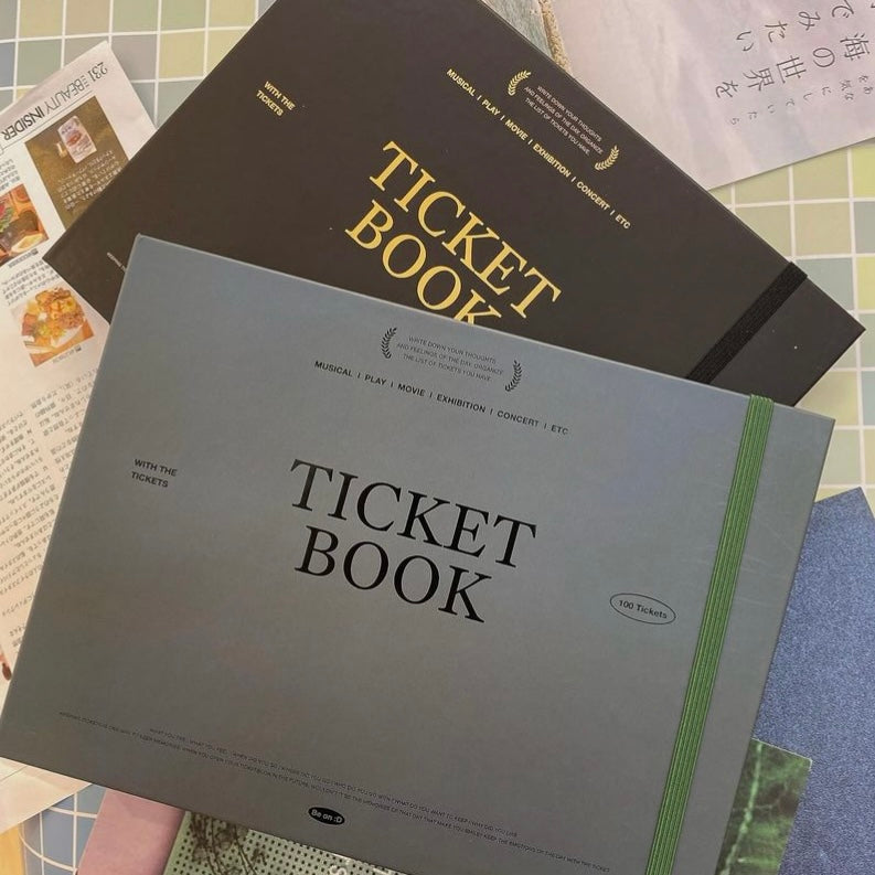 Ticket to the Memory 我的票根收納冊 (預購貨品）