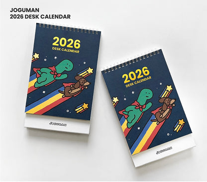 韓國Kakao Friends x Joguman 2026 桌上月曆 * [預購貨品，下單後14天出貨]